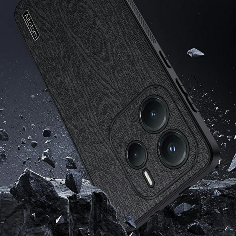 Kryt Na Xiaomi Redmi Note 14 5g Dřevěný Efekt