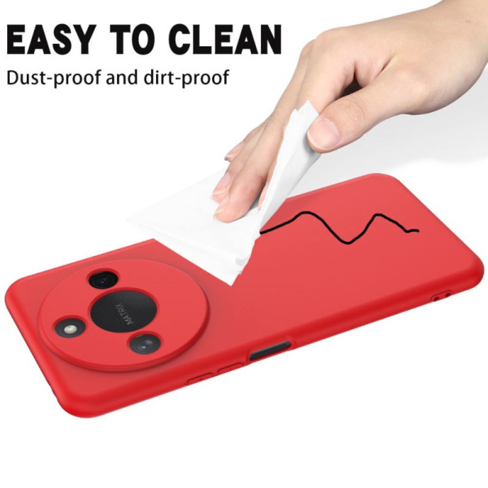 Kryt Na Xiaomi Redmi Note 14 5g Tekutý Silikon S Šňůrkou