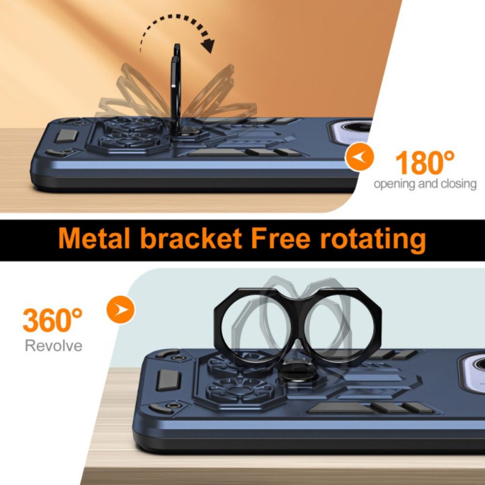 Kryt Xiaomi Redmi Note 14 5g Držák Na Prsteny S Kovovým Efektem