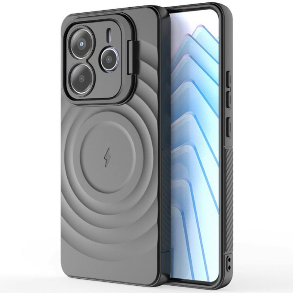 Kryt Xiaomi Redmi Note 14 5g Kompatibilní S Magsafe A Vlnitým Designem