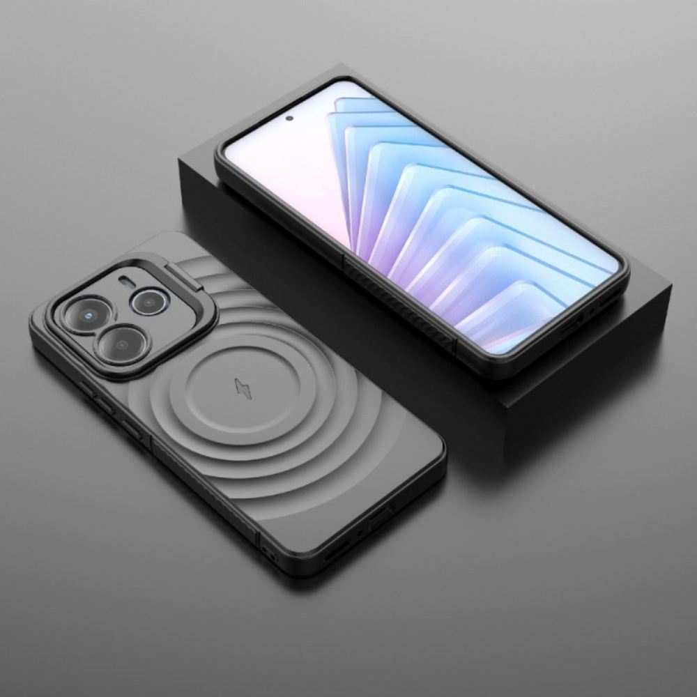 Kryt Xiaomi Redmi Note 14 5g Kompatibilní S Magsafe A Vlnitým Designem