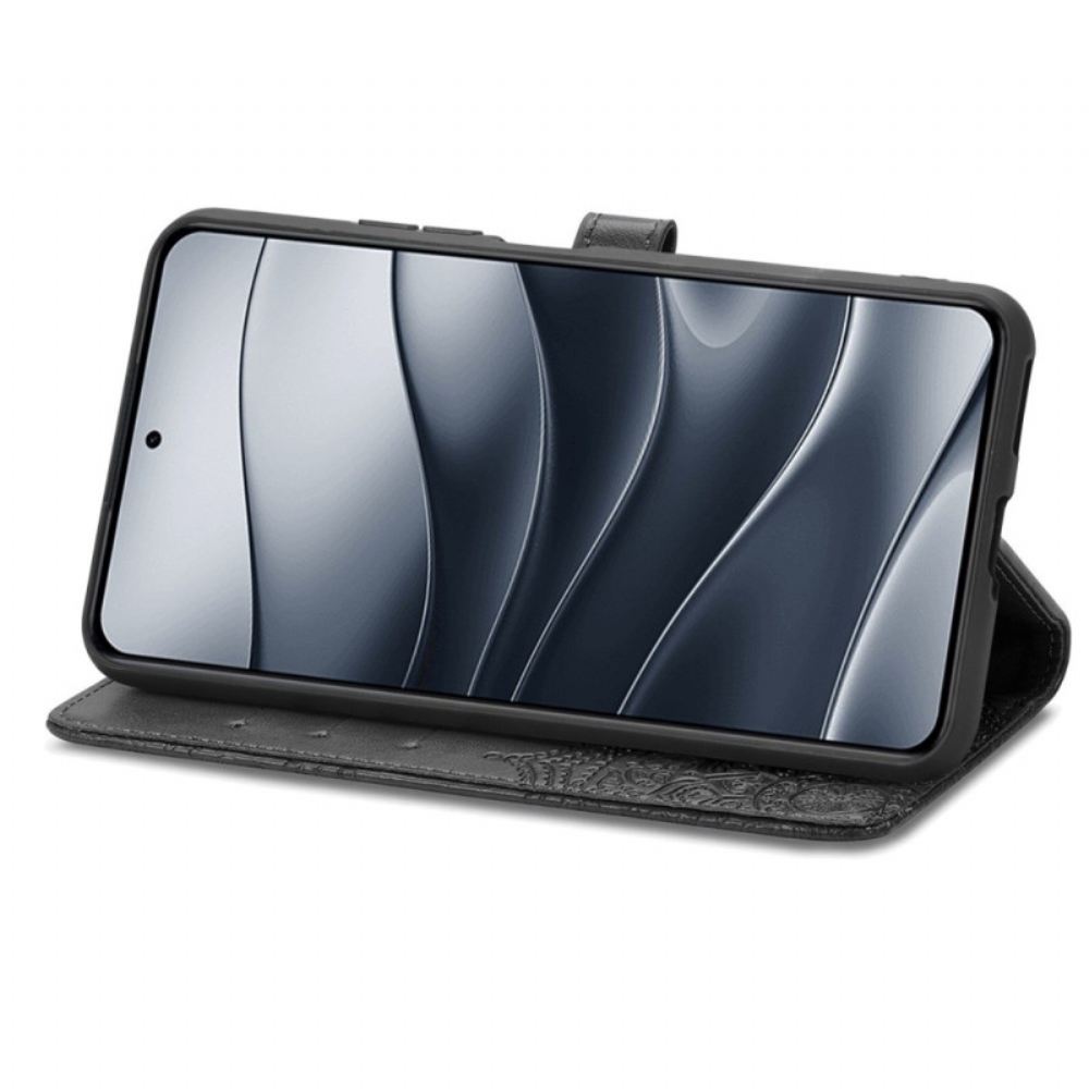 Peněženková Pouzdra Xiaomi Redmi Note 14 5g Barokní Mandala