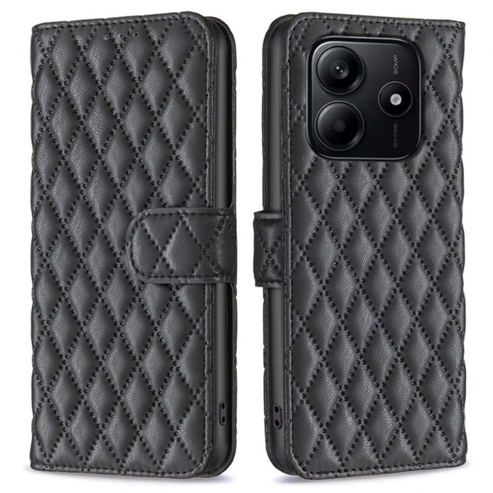 Peněženková Pouzdra Xiaomi Redmi Note 14 5g Kryty Na Mobil Prošívaná