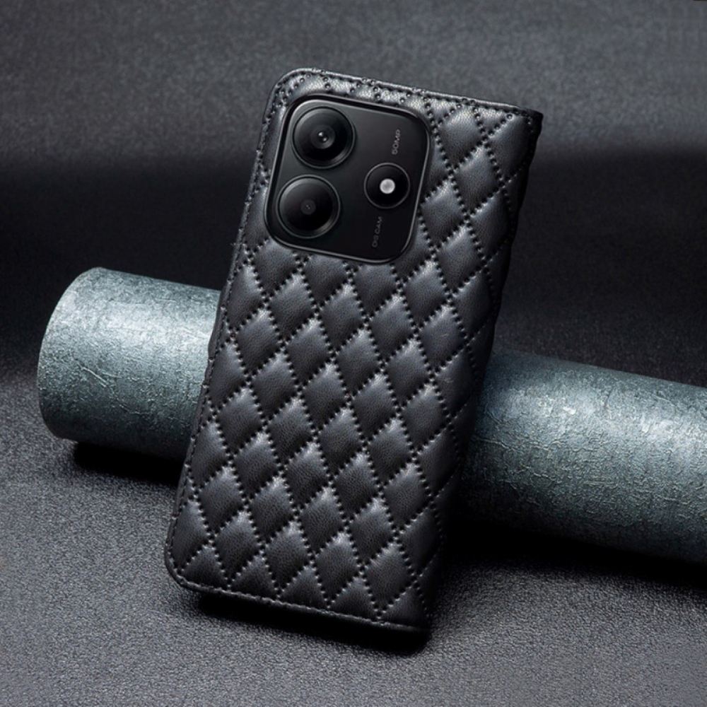 Peněženková Pouzdra Xiaomi Redmi Note 14 5g Kryty Na Mobil Prošívaná