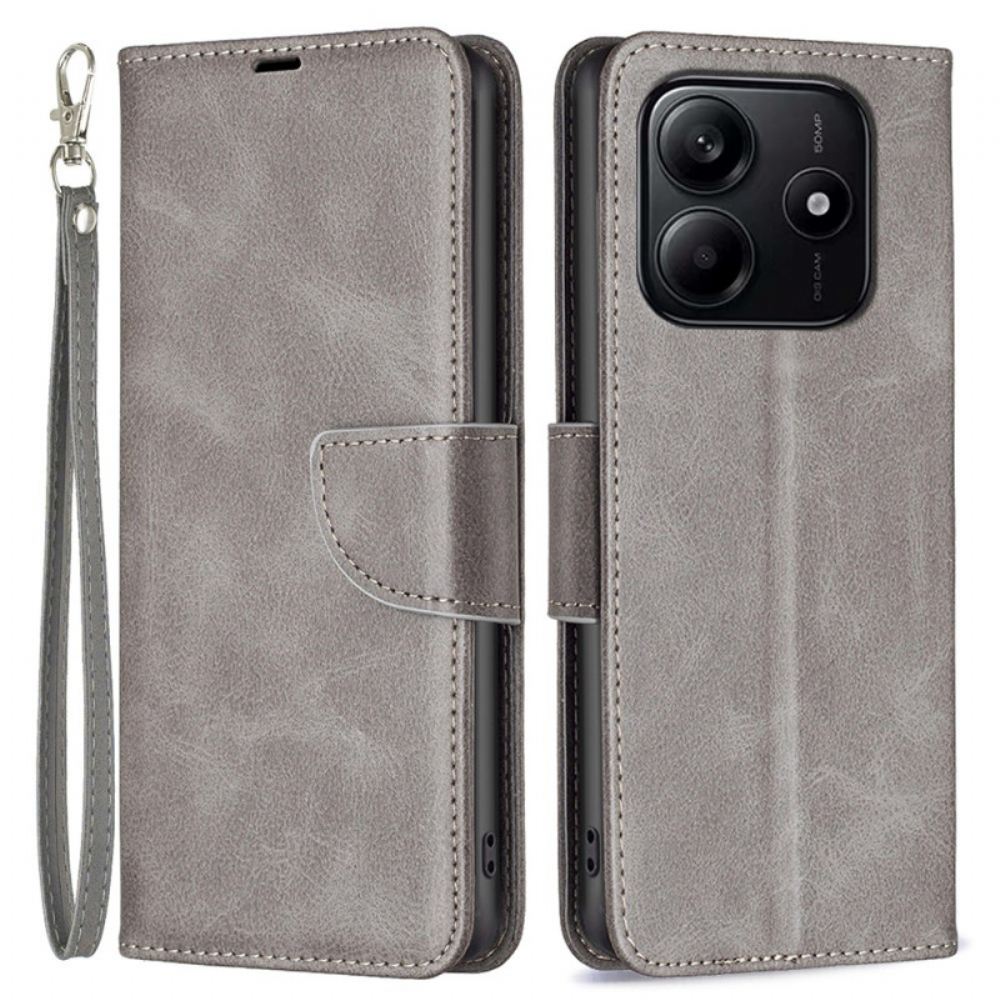 Peněženková Pouzdra Xiaomi Redmi Note 14 5g Kryty Na Mobil Šikmá Spona