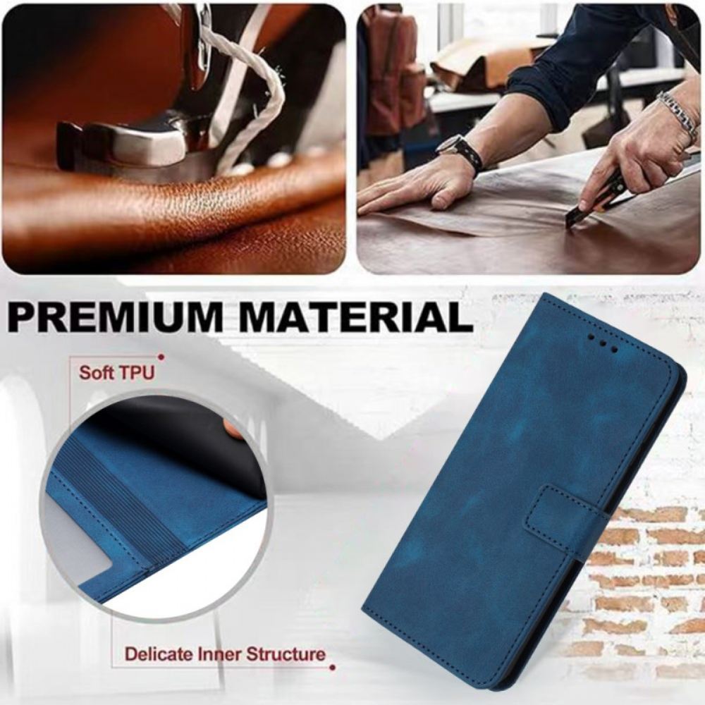 Peněženková Pouzdra Xiaomi Redmi Note 14 5g Semišový Styl S Popruhem