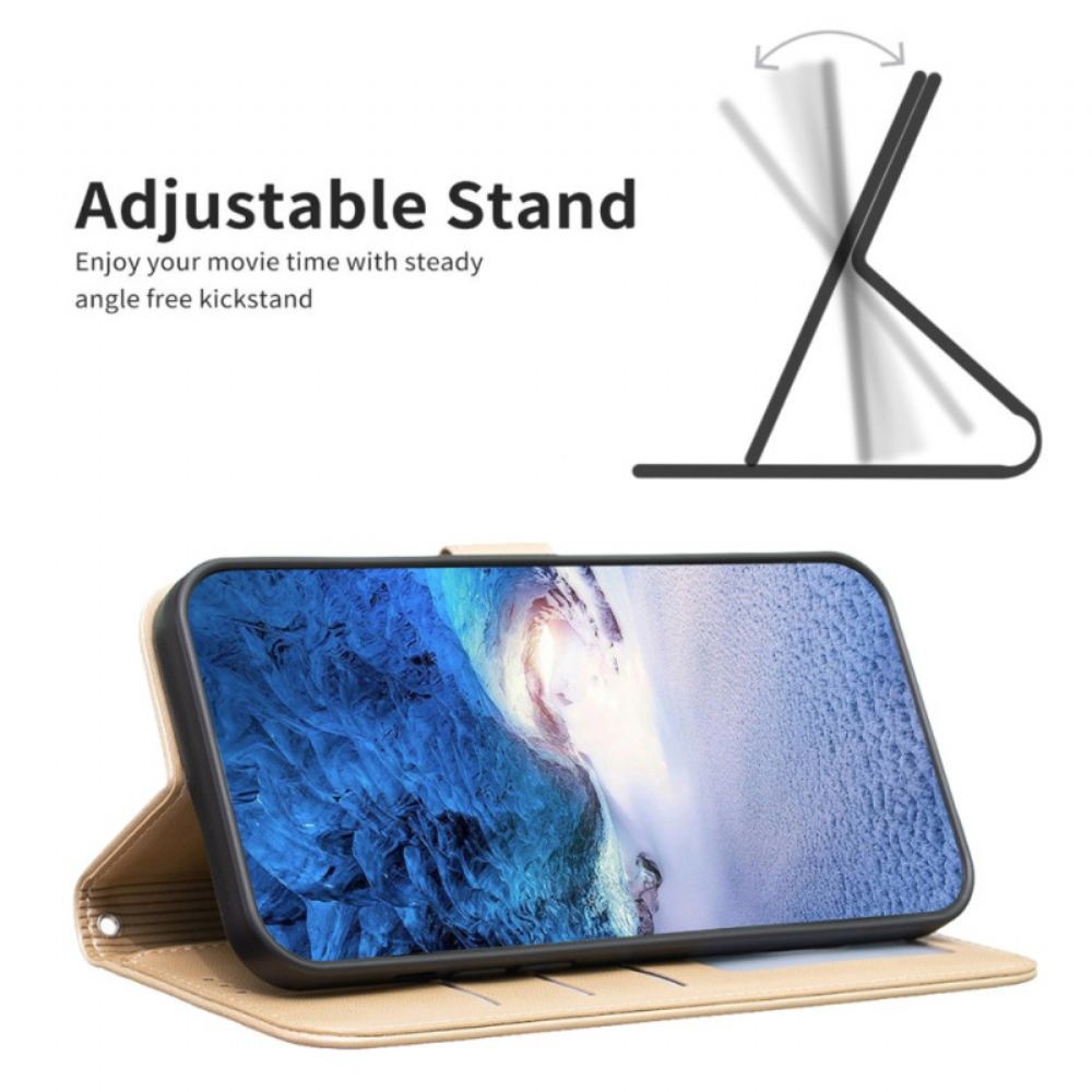 Peněženková Pouzdra Xiaomi Redmi Note 14 5g Čtyřlístek