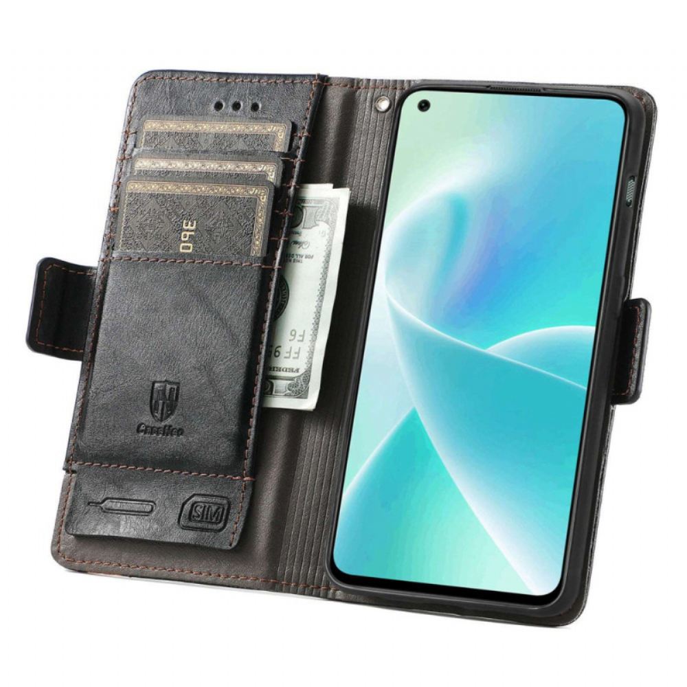 Flipové Pouzdro Na OnePlus Nord 2T 5G Držák Rfid Karty