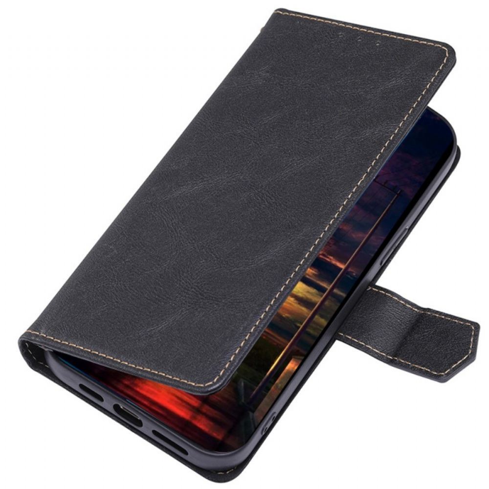 Flipové Pouzdro Na OnePlus Nord 2T 5G Rfid Kožený Efekt
