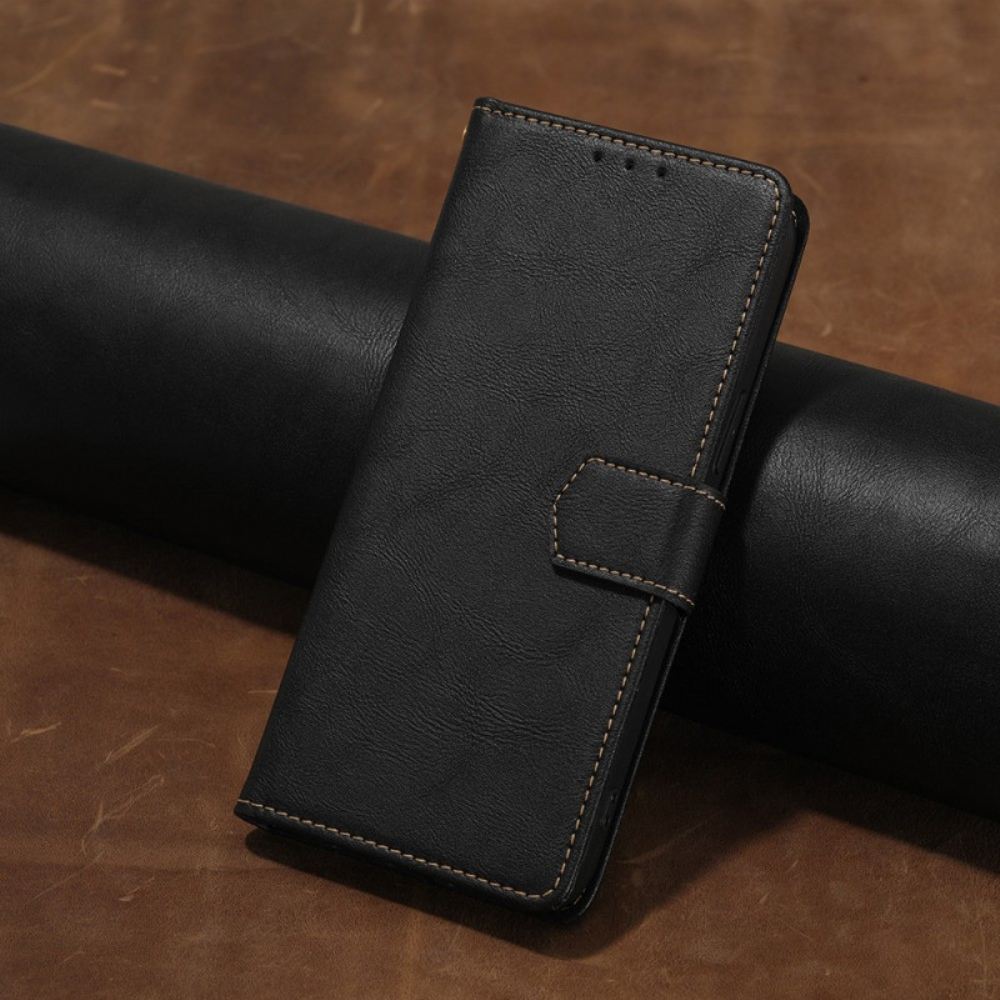 Flipové Pouzdro Na OnePlus Nord 2T 5G Rfid Kožený Efekt