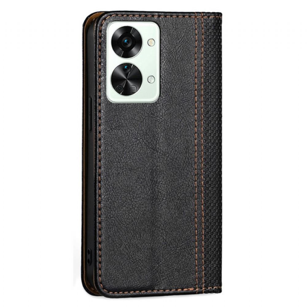 Flipové Pouzdro Na OnePlus Nord 2T 5G Vintage Styl