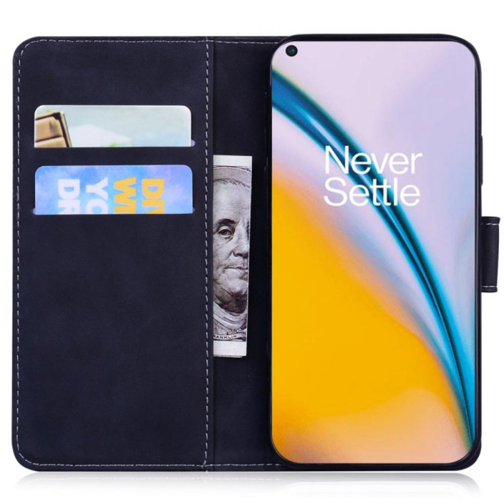 Flipové Pouzdro Na OnePlus Nord 2T 5G Vzor Motýla