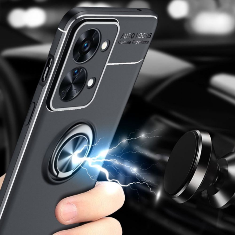 Kryt Na OnePlus Nord 2T 5G Automatické Zaměření Otočný Prstenec Pro Dokonalý Zážitek