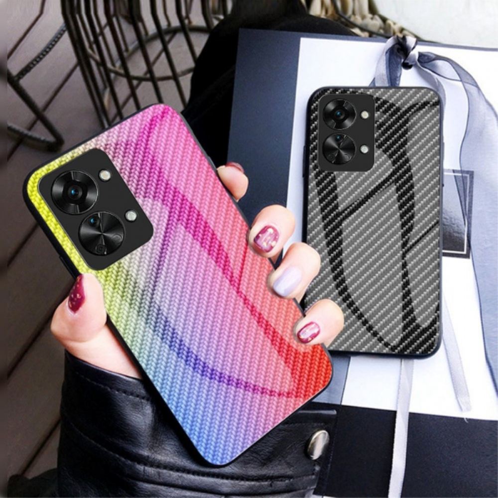 Kryt Na OnePlus Nord 2T 5G Tvrzené Sklo Z Uhlíkových Vláken