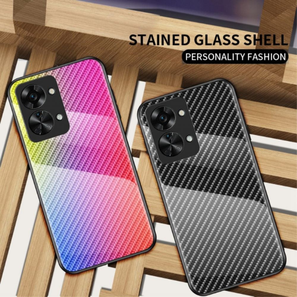 Kryt Na OnePlus Nord 2T 5G Tvrzené Sklo Z Uhlíkových Vláken