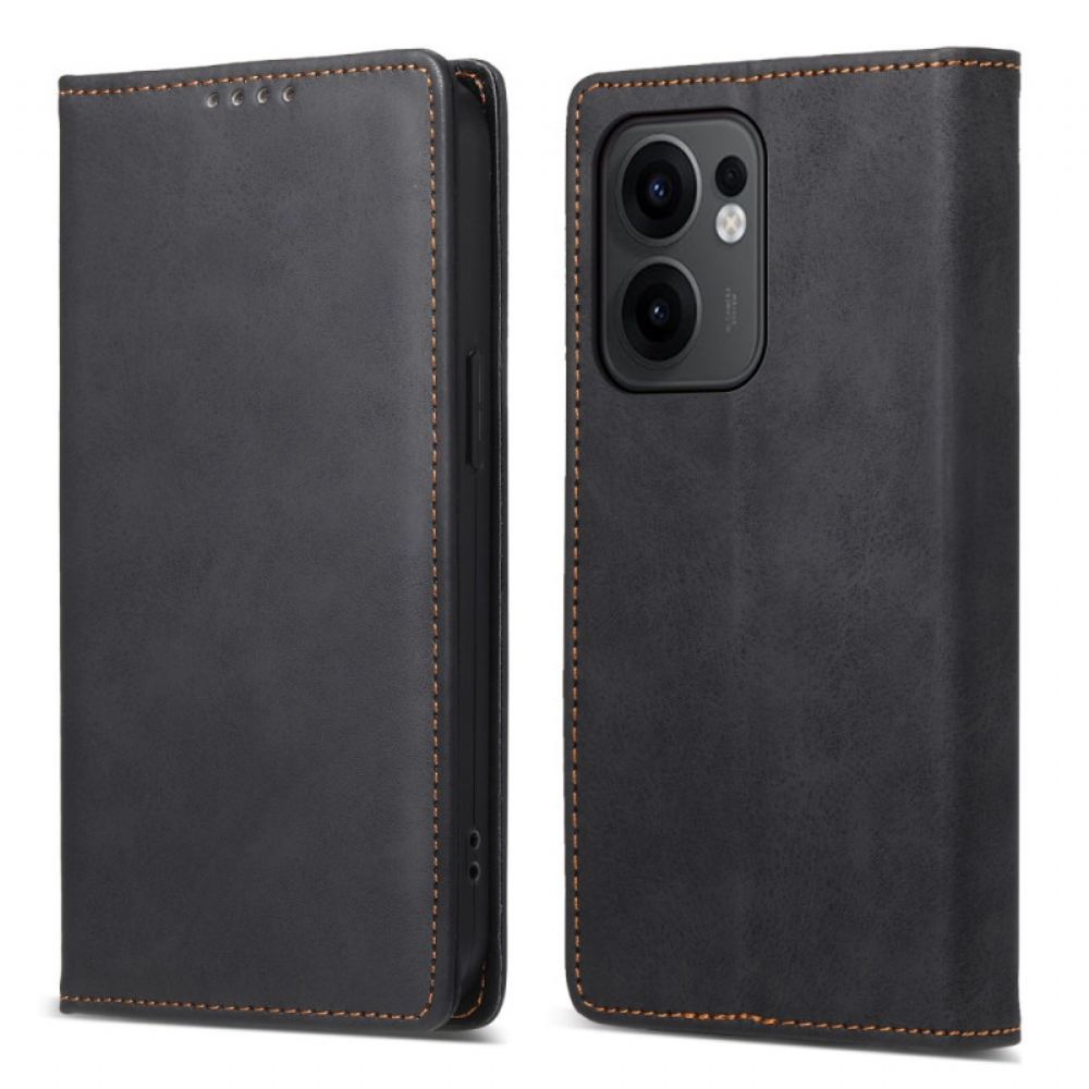 Kožené Pouzdro Folio Oppo Reno 13f 4g / 5g / 13 Fs 5g Rfid Peněženka