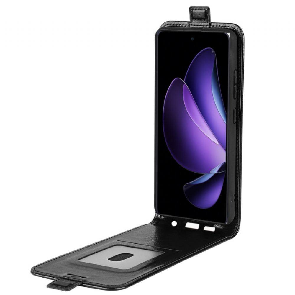 Kožený Kryt Na Oppo Reno 13f 4g / 5g / 13 Fs 5g Vertikální Klopa