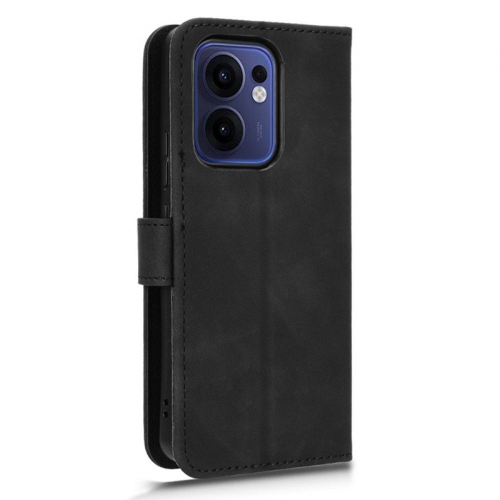 Kožený Kryt Oppo Reno 13f 4g / 5g / 13 Fs 5g Semišový Efekt