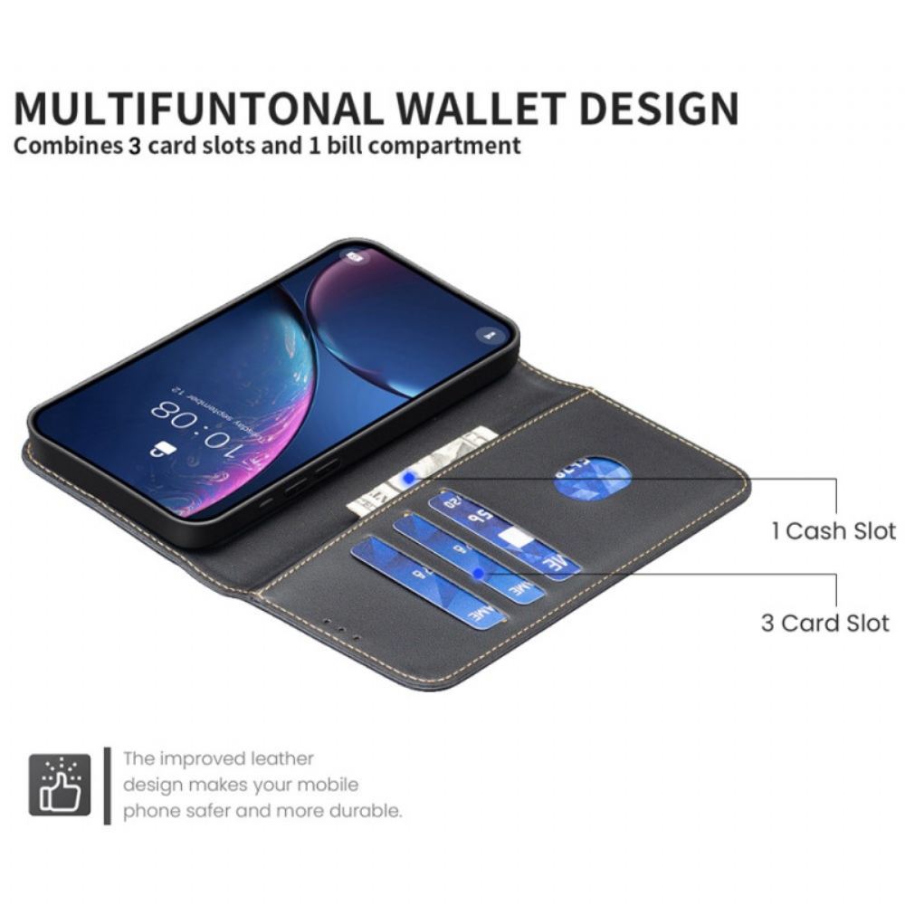 Kožený Kryt Oppo Reno 13f 4g / 5g / 13 Fs 5g Umělá Kůže Binfen Barva