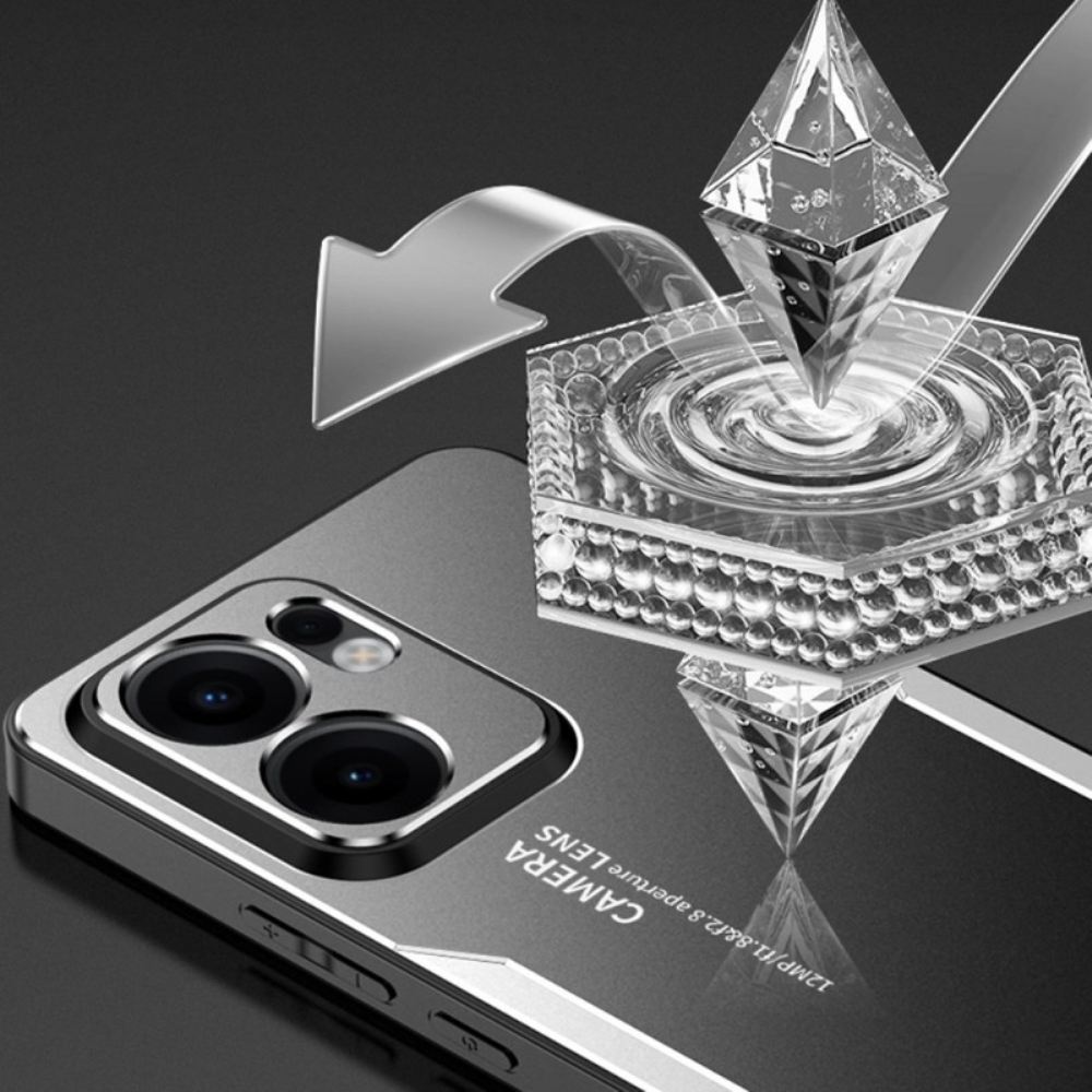 Kryt Oppo Reno 13f 4g / 5g / 13 Fs 5g Kovový Efekt