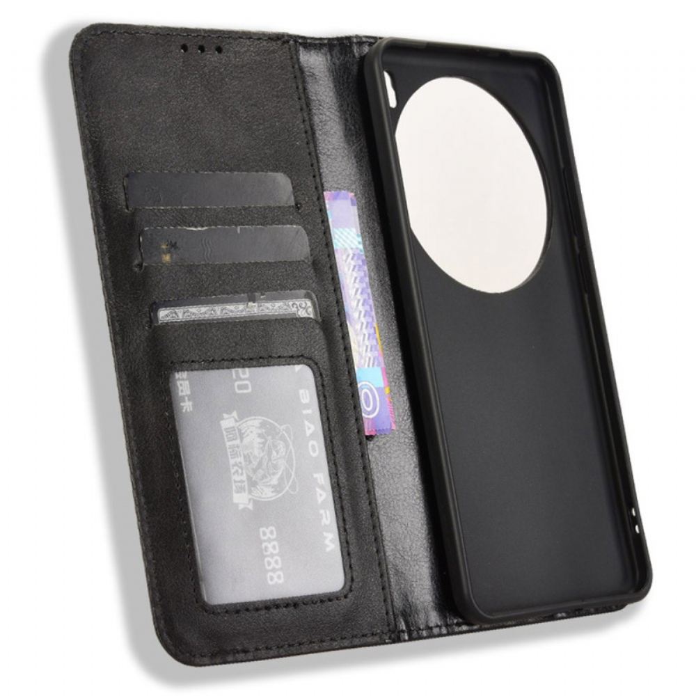 Kožené Pouzdro Vivo X200 Pro Kryty Na Mobil Vintage Okraj