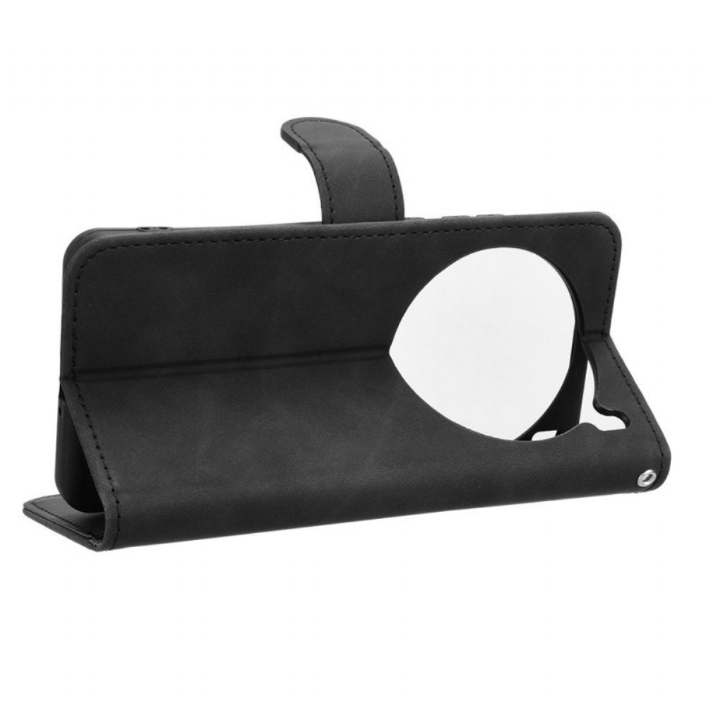 Kožený Kryt Na Vivo X200 Pro Semišový Efekt