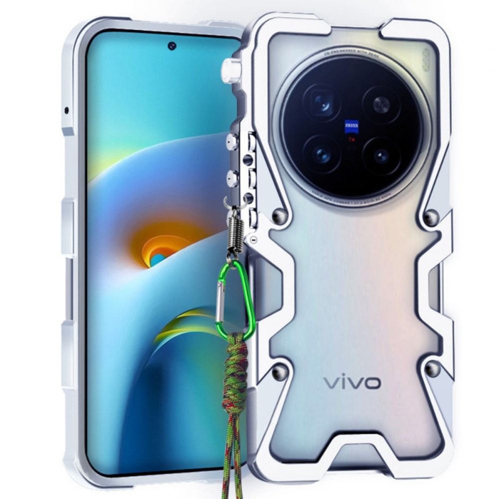 Kryt Vivo X200 Pro Kryty Na Mobil Kovový Nárazník