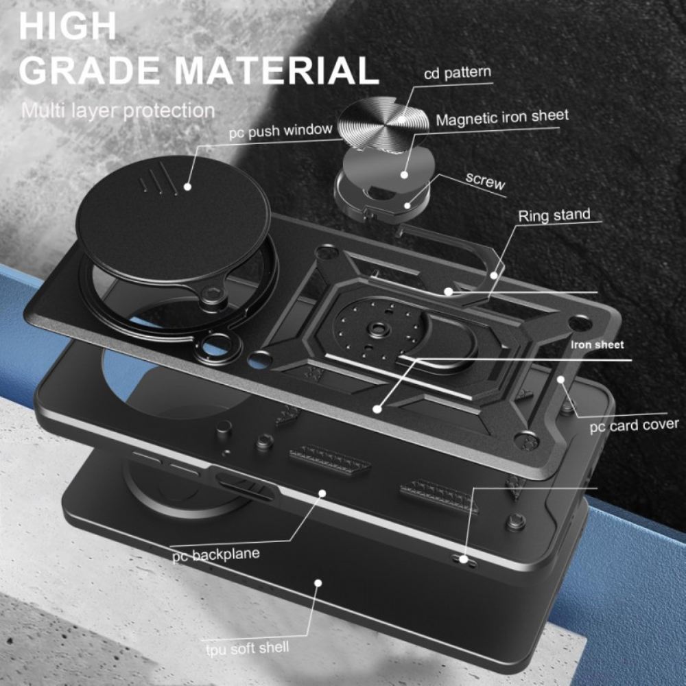 Kryt Vivo X200 Pro Posuvný Kryt Kamery A Integrovaný Stojan