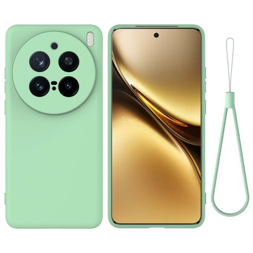 Kryt Vivo X200 Pro Řemínek Z Tekutého Silikonu