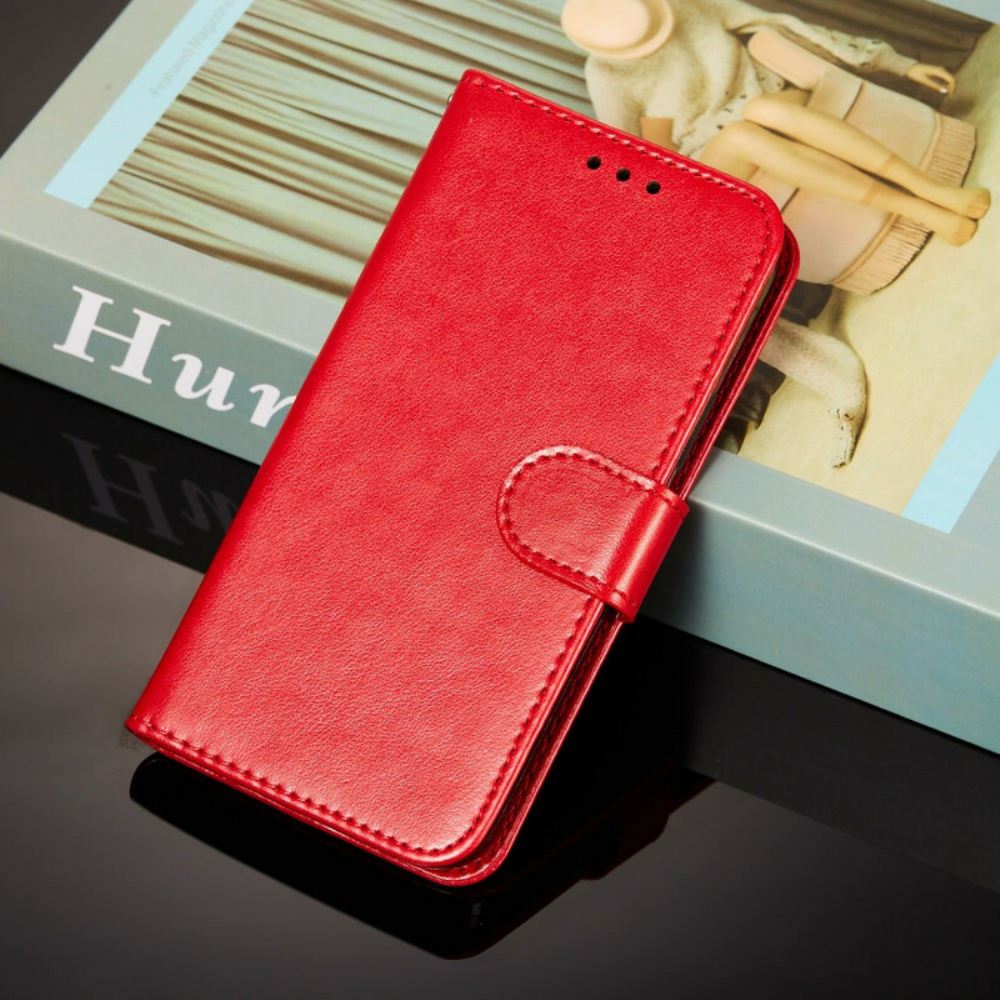 Flipové Pouzdro Na Xiaomi Redmi Note 10 5G / Poco M3 Pro 5G Kožený Design S Páskem