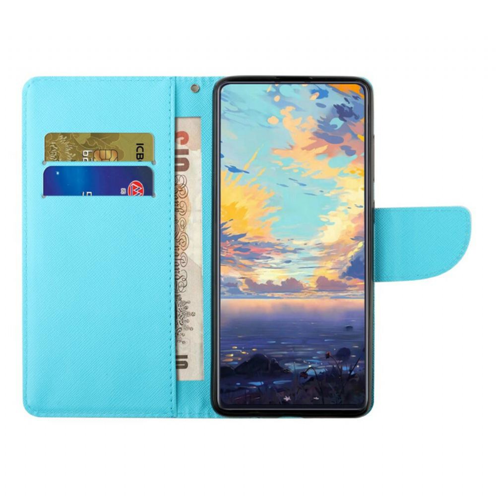 Flipové Pouzdro Na Xiaomi Redmi Note 10 5G / Poco M3 Pro 5G Lapač Snů V Twilight