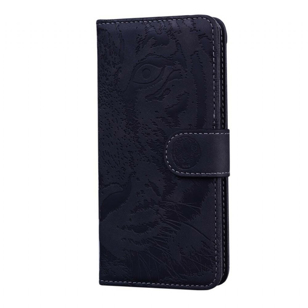 Flipové Pouzdro Na Xiaomi Redmi Note 10 5G / Poco M3 Pro 5G Tiger Face Print