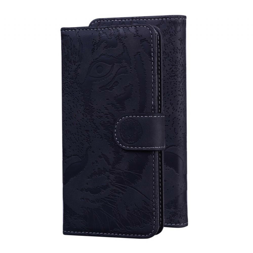 Flipové Pouzdro Na Xiaomi Redmi Note 10 5G / Poco M3 Pro 5G Tiger Face Print