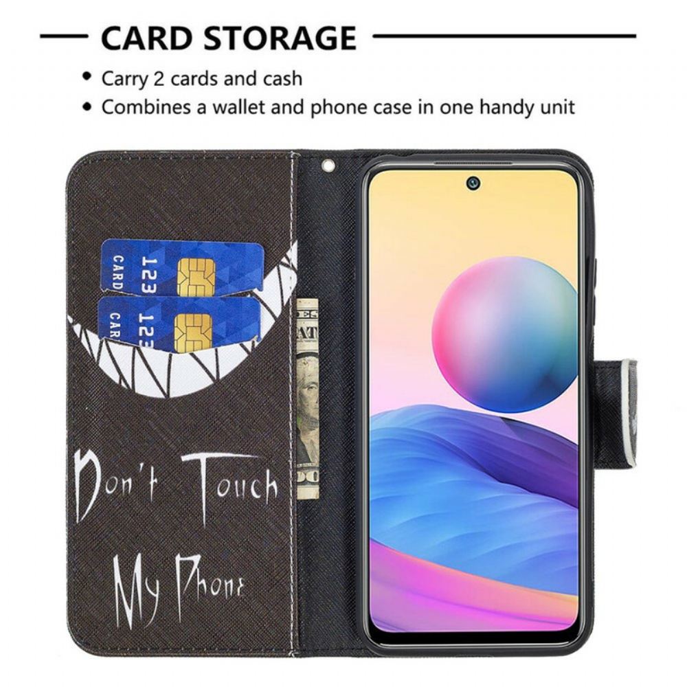 Flipové Pouzdro Na Xiaomi Redmi Note 10 5G / Poco M3 Pro 5G Ďábelský Telefon