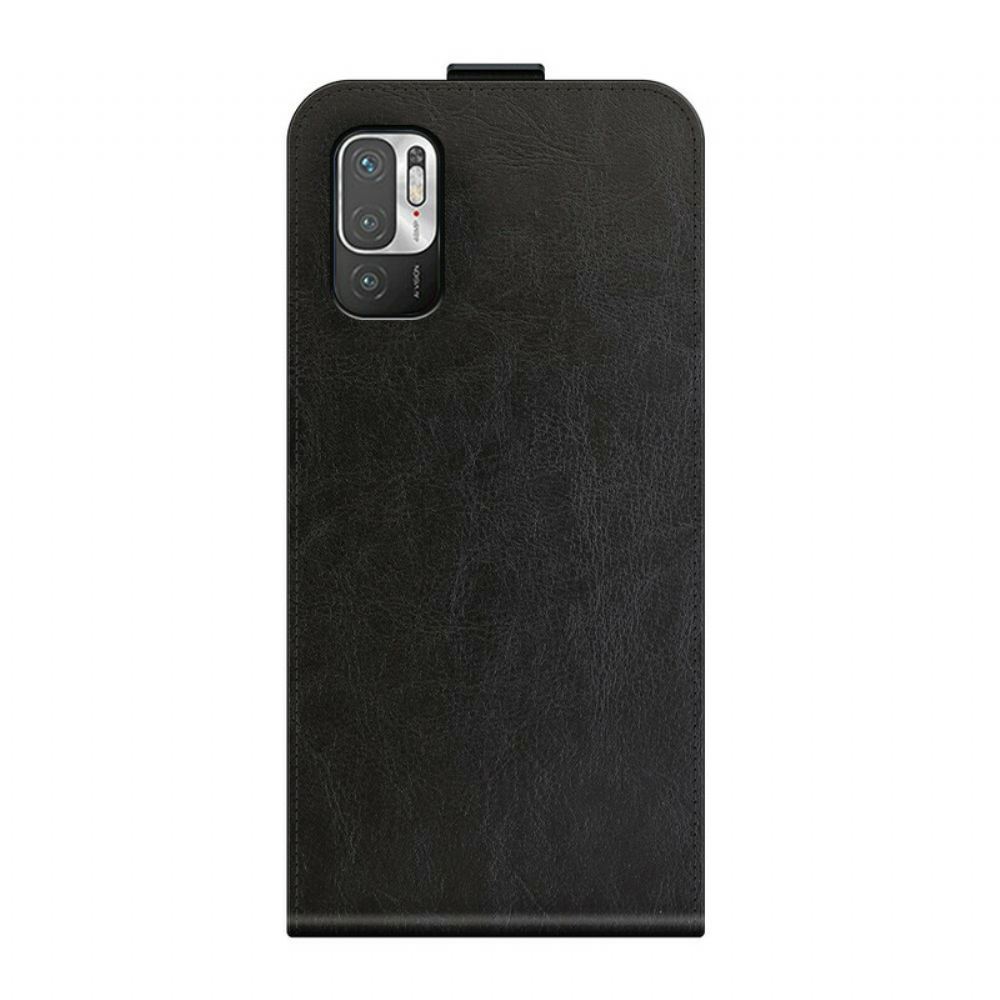 Kožené Pouzdro Na Xiaomi Redmi Note 10 5G / Poco M3 Pro 5G Flipové Pouzdro Vertikální Klapka