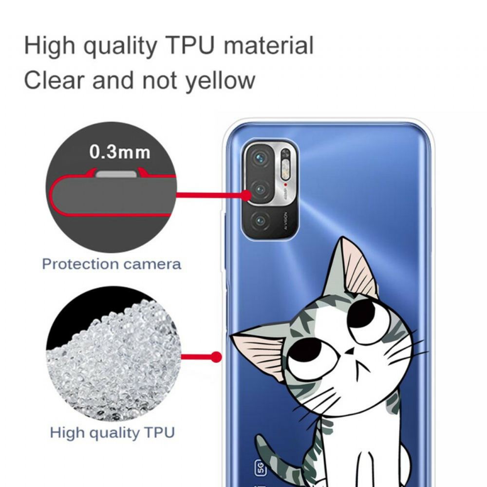 Kryt Na Xiaomi Redmi Note 10 5G / Poco M3 Pro 5G Krásná Kočka