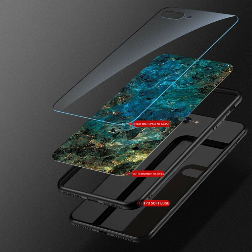 Kryt Na Xiaomi Redmi Note 10 5G / Poco M3 Pro 5G Tvrzené Sklo V Barvách Mramoru
