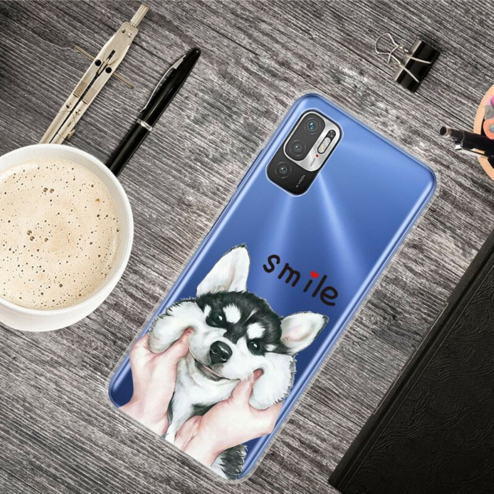 Kryt Na Xiaomi Redmi Note 10 5G / Poco M3 Pro 5G Úsměvný Pes