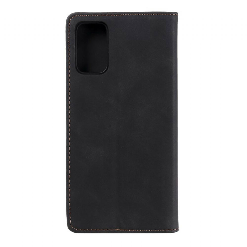 Kryty Na Mobil Na Xiaomi Redmi Note 10 5G / Poco M3 Pro 5G Flipové Pouzdro Tříbarevný Kožený Styl