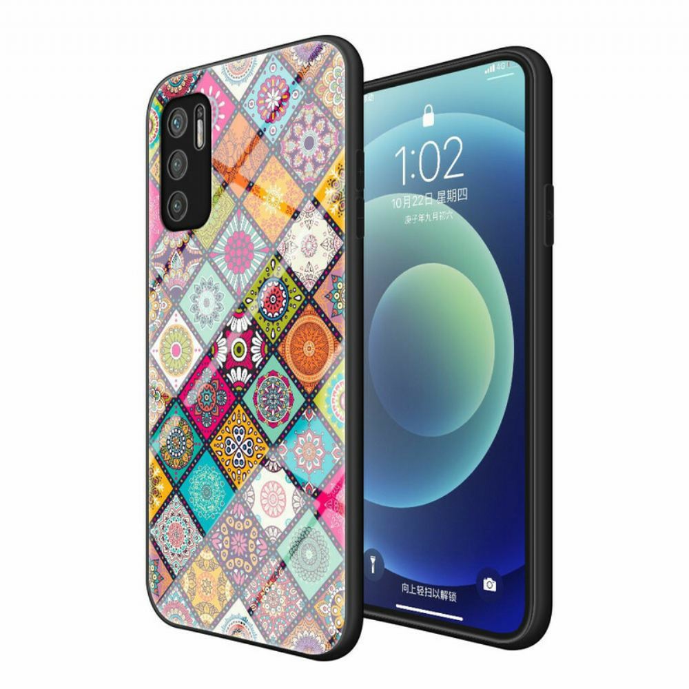 Kryty Na Mobil Na Xiaomi Redmi Note 10 5G / Poco M3 Pro 5G Magnetický Patchworkový Držák