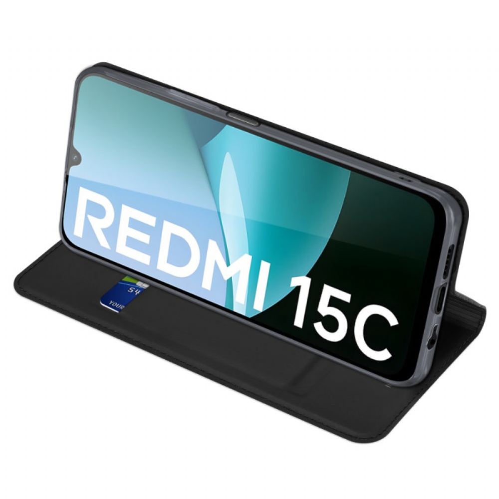 Kožené Pouzdro Poco C85 Duc Pro Series Skin Ducis