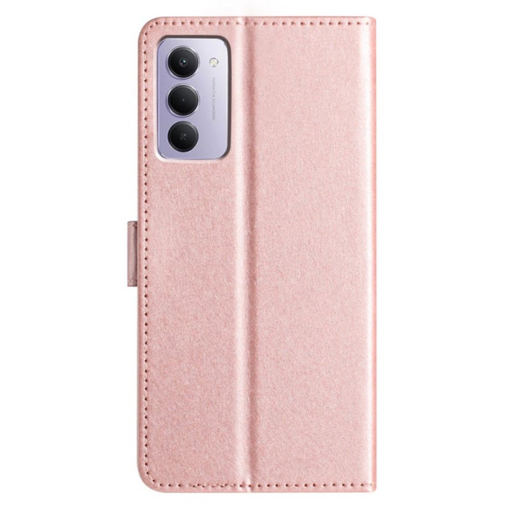 Kožený Kryt Na Poco C85 Hedvábná Textura