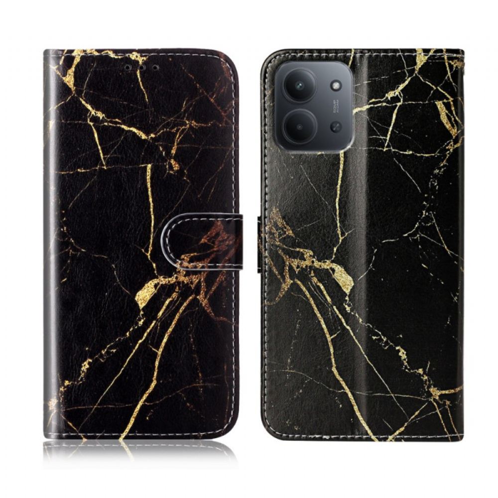 Kožený Kryt Poco C85 Vzor