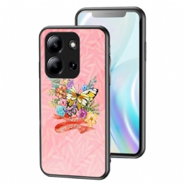 Kryt Na Poco C85 Motýl Z Tvrzeného Skla