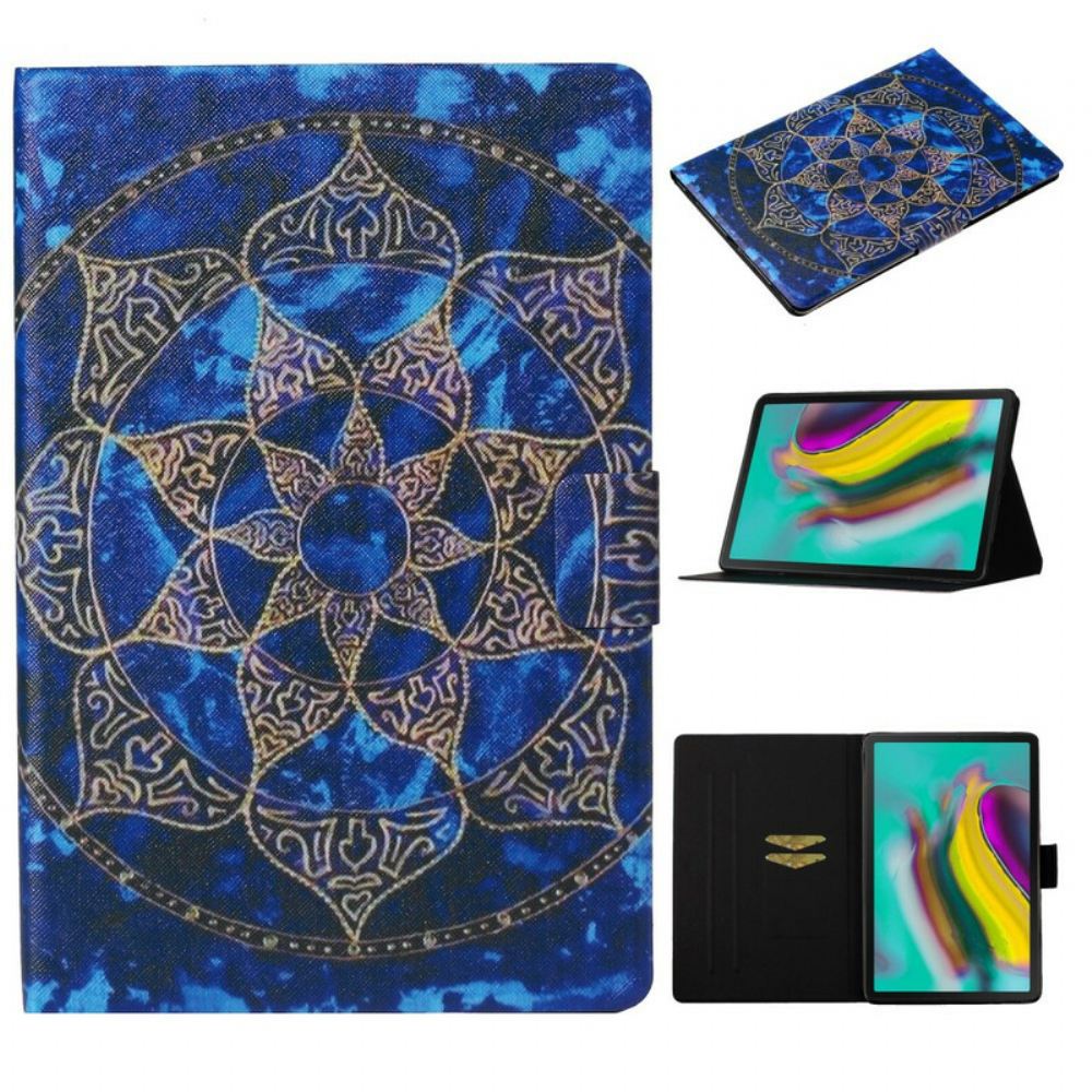 Flipové Pouzdro Na Samsung Galaxy Tab S6 Lite Královská Mandala