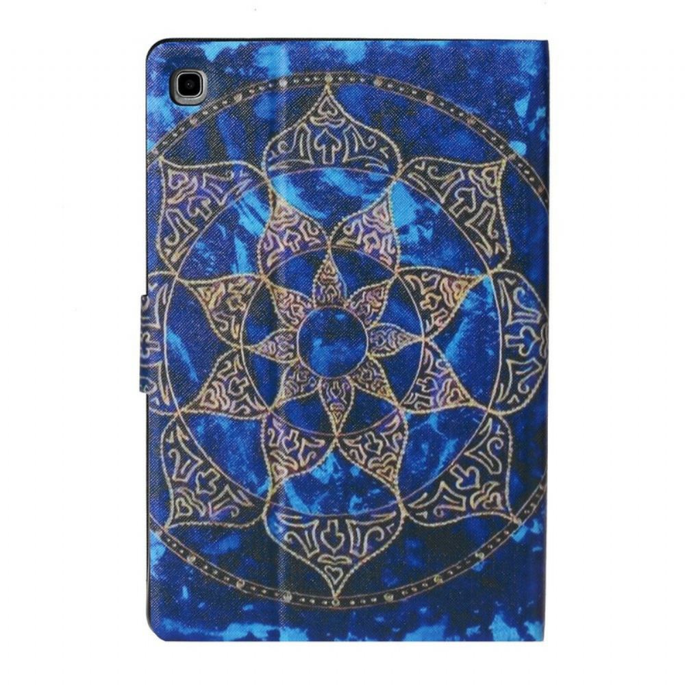 Flipové Pouzdro Na Samsung Galaxy Tab S6 Lite Královská Mandala