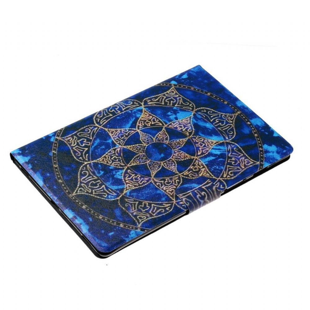 Flipové Pouzdro Na Samsung Galaxy Tab S6 Lite Královská Mandala