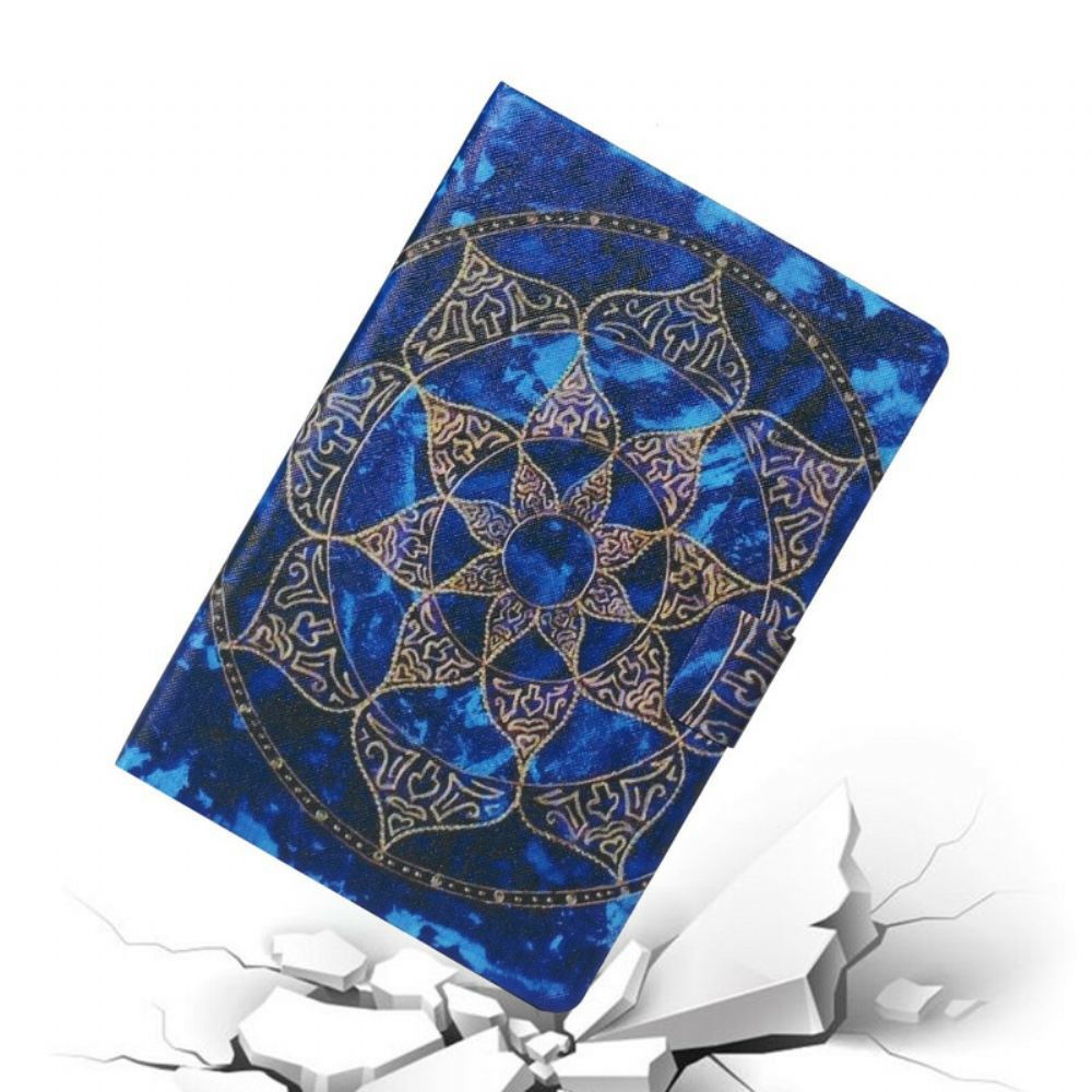 Flipové Pouzdro Na Samsung Galaxy Tab S6 Lite Královská Mandala