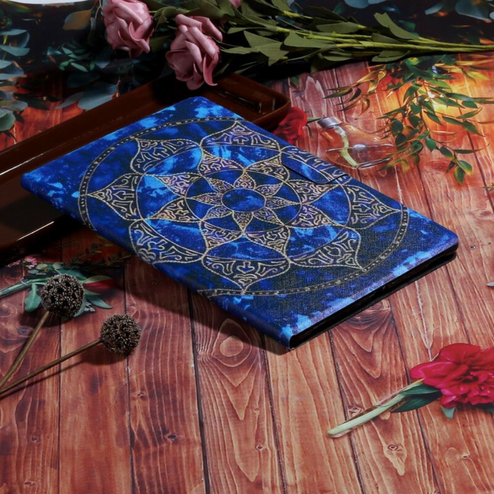 Flipové Pouzdro Na Samsung Galaxy Tab S6 Lite Královská Mandala