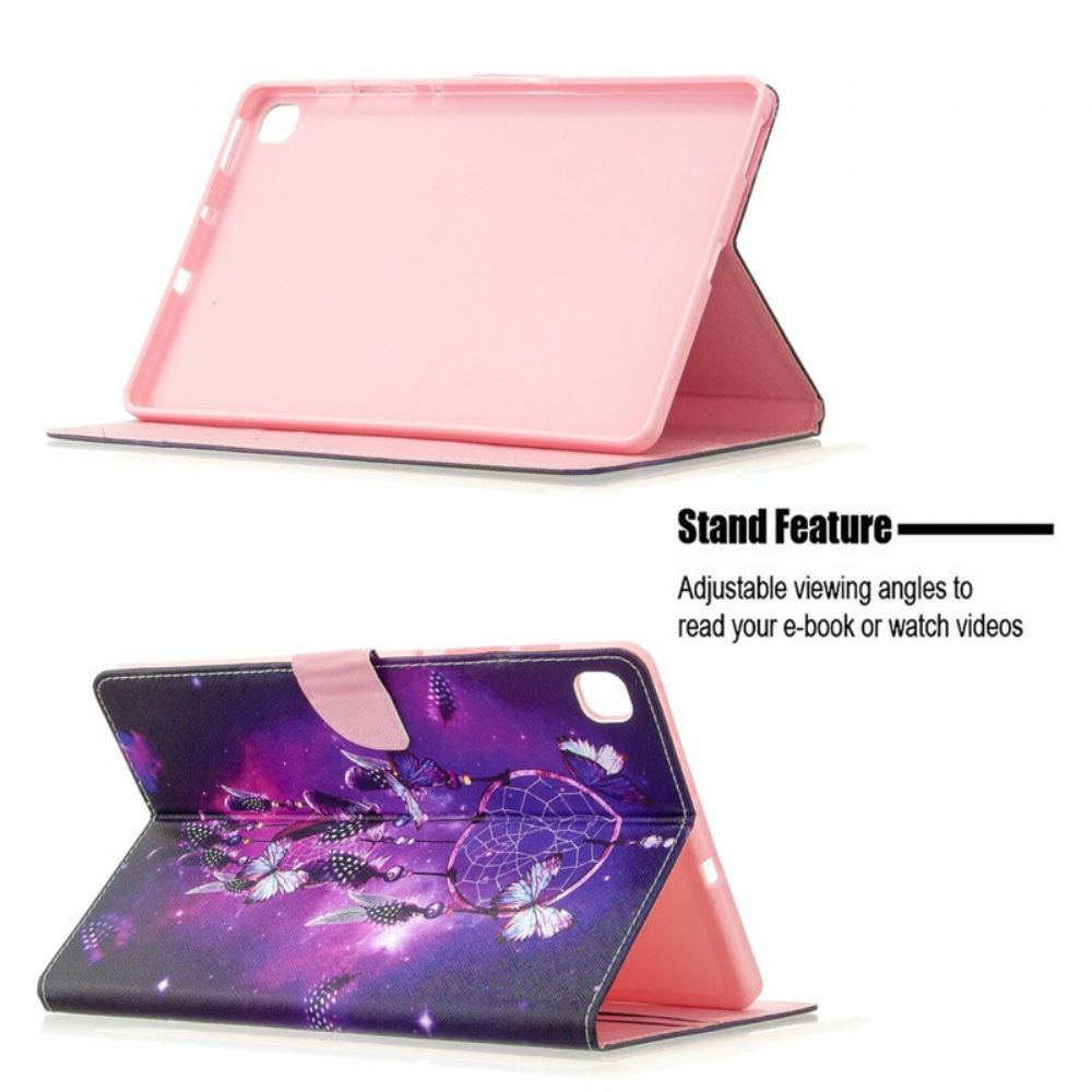 Flipové Pouzdro Na Samsung Galaxy Tab S6 Lite Lapač Snů